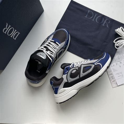 Dior blue mesh black